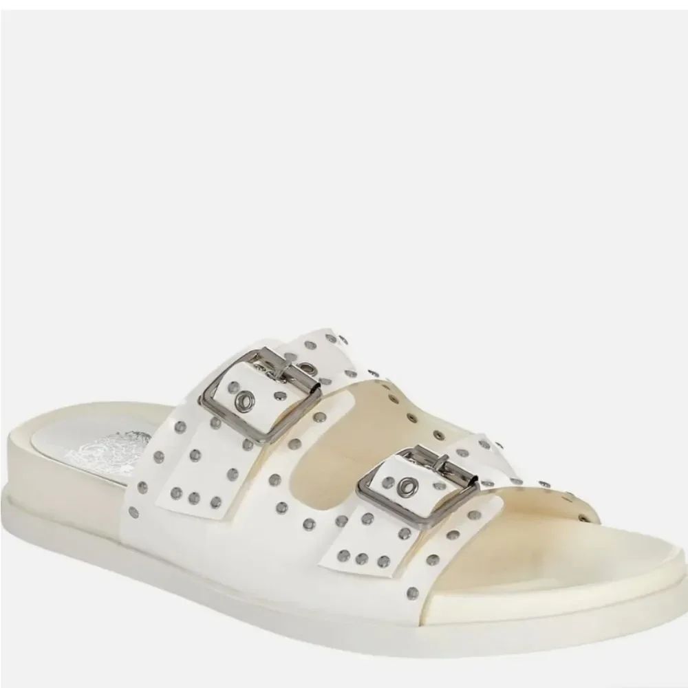 BRAND NEW LYNX STUDDED SLIDE SANDANLS